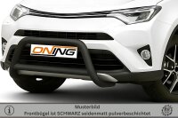 Frontbügel mit Querstreben für Toyota RAV 4 IV 2015-2018 SCHWARZ 70mm Edelstahl Gutachten