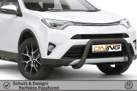 Frontbügel für Toyota RAV 4 IV 2015-2018 SCHWARZ 70mm Frontschutzbügel
