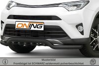 Frontbügel mit Unterbodenschutz für Toyota RAV 4 IV 2015-2018 SCHWARZ 70mm breit Gutachten