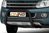 Frontbügel für VW Amarok 2H 2010- SCHWARZ 70mm Frontschutzbügel Gutachten