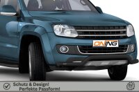 Frontbügel für VW Amarok 2H 2010- SCHWARZ 70mm breit Frontschutzbügel Gutachten