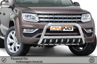 Frontbügel mit Unterbodenschutz für VW Amarok 2H 2016- 70mm Frontschutzbügel Gutachten