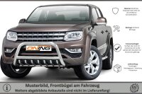 Frontbügel mit Unterbodenschutz für VW Amarok 2H 2016- 70mm Frontschutzbügel Gutachten