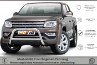 Frontbügel mit Querstreben für VW Amarok 2H 2016- 70mm Frontschutzbügel