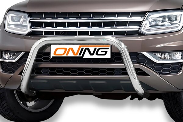 Frontbügel für VW Amarok 2H 2016- 70mm Frontschutzbügel Edelstahl Gutachten