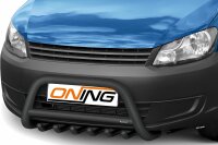 Frontbügel mit Unterbodenschutz für VW Caddy 2K SA 2010-2020 SCHWARZ 70mm