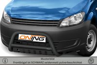 Frontbügel mit Unterfahrschutz für VW Caddy III Kombi 2011-2015 SCHWARZ 70mm Gutachten