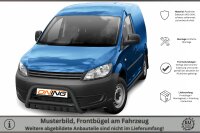 Frontbügel mit Unterfahrschutz für VW Caddy III Kombi 2011-2015 SCHWARZ 70mm Gutachten