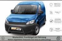Frontbügel mit Querstreben für VW Caddy III Kombi 2011-2015 SCHWARZ 70mm Gutachten
