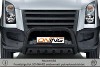 Frontbügel mit Unterfahrschutz für VW Crafter 2E 2006-2017 SCHWARZ 70mm Gutachten