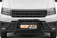 Frontbügel mit Unterbodenschutz für VW Crafter SY SZ 2016- SCHWARZ 70mm Gutachten