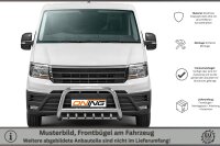 Frontbügel mit Unterbodenschutz für VW Crafter SY SZ 2016- 70mm Edelstahl Gutachten