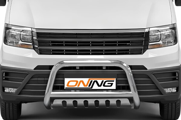 Frontbügel mit Unterfahrschutz für VW Crafter SY SZ 2016- 70mm Edelstahl Gutachten