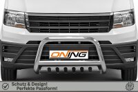 Frontbügel mit Unterfahrschutz für VW Crafter SY SZ 2016- 70mm Edelstahl Gutachten