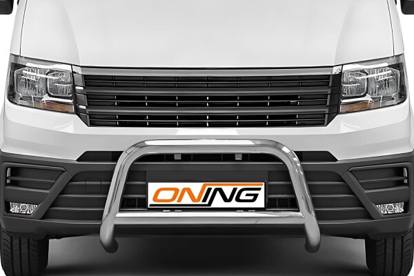 Frontbügel mit Querstreben für VW Crafter SY SZ 2016- 70mm Frontschutzbügel Gutachten