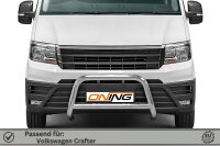 Frontbügel mit Querstreben für VW Crafter SY SZ 2016- 70mm Frontschutzbügel Gutachten