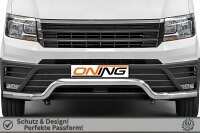 Frontbügel für VW Crafter 2016- 70mm breit Frontschutzbügel Gutachten Edelstahl