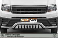 Frontbügel mit Unterfahrschutz für VW Crafter 2016- 70mm breit Gutachten