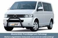 Frontbügel für VW T5 2003-2015 SCHWARZ 70mm Frontschutzbügel Gutachten