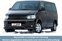 Frontbügel für VW T5 2003-2015 SCHWARZ 70mm breit Edelstahl Gutachten