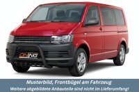 Frontbügel Unterbodenschutz für VW T6 2015-2019 SCHWARZ 70mm Gutachten