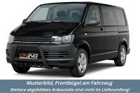 Frontbügel Unterbodenschutz für VW T6 2015-2019 SCHWARZ 70mm Gutachten