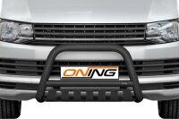 Frontbügel mit Unterfahrschutz für VW T6 2015-2019 SCHWARZ 70mm Gutachten
