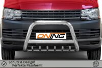 Frontbügel mit Unterbodenschutz für VW T6 2015-2019 Ø70mm Gutachten