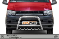Frontbügel mit Unterbodenschutz für VW T6 2015-2019 Ø70mm Gutachten