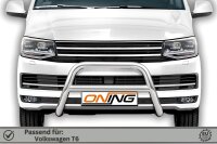 Frontbügel mit Querstreben für VW T6 2015-2019 70mm Gutachten