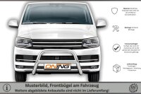 Frontbügel mit Querstreben für VW T6 2015-2019 70mm Gutachten