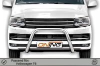 Frontbügel Edelstahl für VW T6 2015-2019 70mm Frontschutzbügel Gutachten