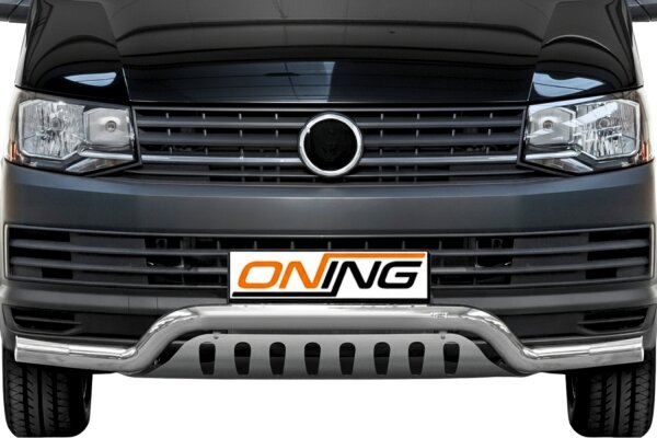 Frontbügel mit Unterfahrschutz für VW T6 2015-2019 70mm breit Gutachten