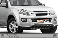 Frontbügel mit Unterbodenschutz für Isuzu D-Max II 2012-2016 70mm breit Gutachten