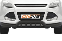 Frontbügel mit Unterbodenschutz für Ford Kuga DM2 II 2013-2016 SCHWARZ 70mm breit