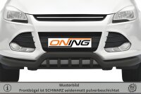 Frontbügel mit Unterbodenschutz für Ford Kuga DM2 II 2013-2016 SCHWARZ 70mm breit