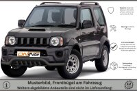 Frontbügel mit Unterbodenschutz für Suzuki Jimny FJ 2012-2018 SCHWARZ 70mm breit Gutachten