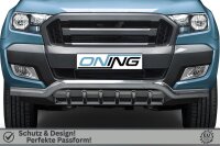 Frontbügel mit Unterbodenschutz für Ford Ranger 2016-2022 70mm Gutachten
