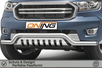 Frontbügel mit Unterfahrschutz für Ford Ranger 2016-2022 70mm Gutachten