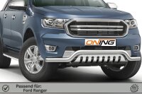 Frontbügel mit Unterfahrschutz für Ford Ranger 2016-2022 70mm Gutachten